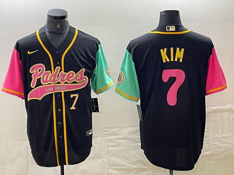 Men San Diego Padres #7 Kim Black City Edition Nike 2024 MLB Jersey style 2->->MLB Jersey